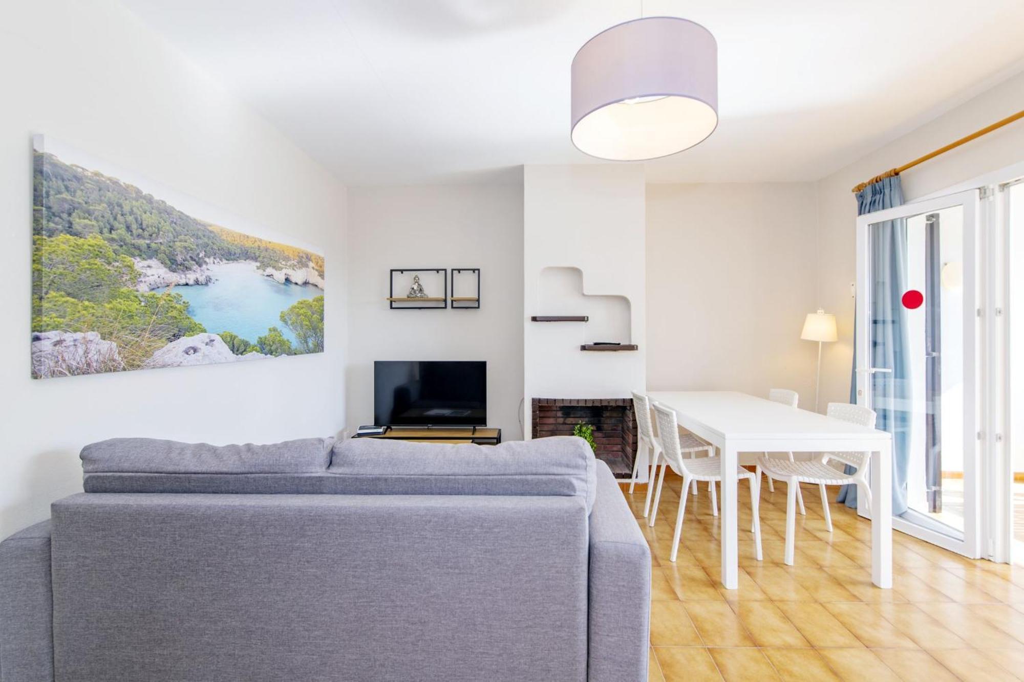 Siesta Mar Private Apartment 53 Cala'N Porter 3 Bed Cala En Porter  Dış mekan fotoğraf